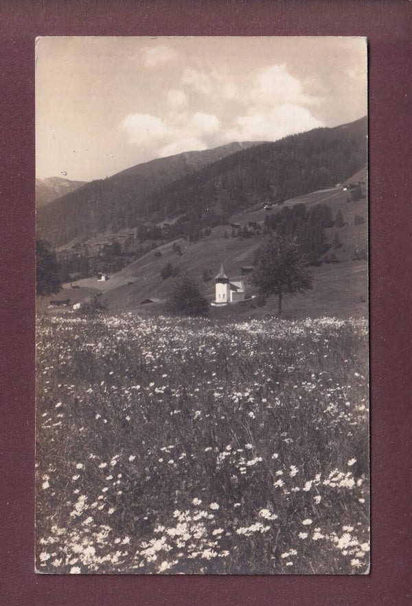 DAVOS - Frauenkirchli im Frühling - 1925