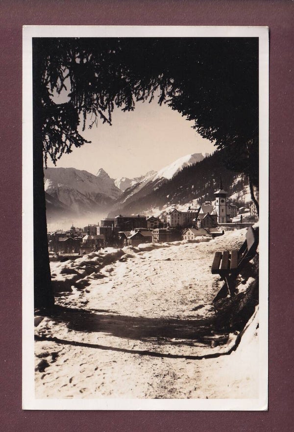 Blick auf DAVOS-PLATZ - 1936