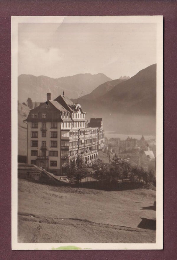 DAVOS-DORF - Sanatorium Albula - 1934 // Falte //