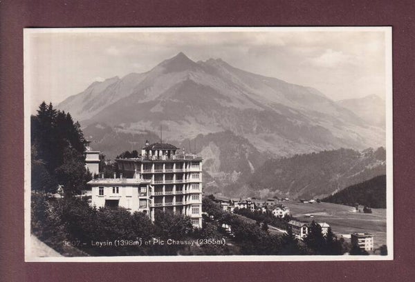 LEYSIN - Pic Chaussy