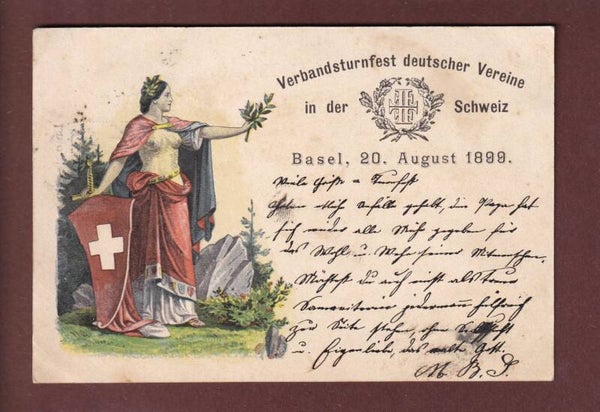 BASEL - Turnfest 1899