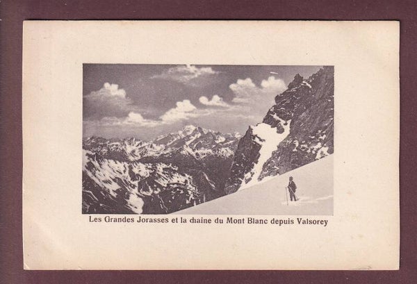 Les GRANDES JORASSES depuis Valsorey