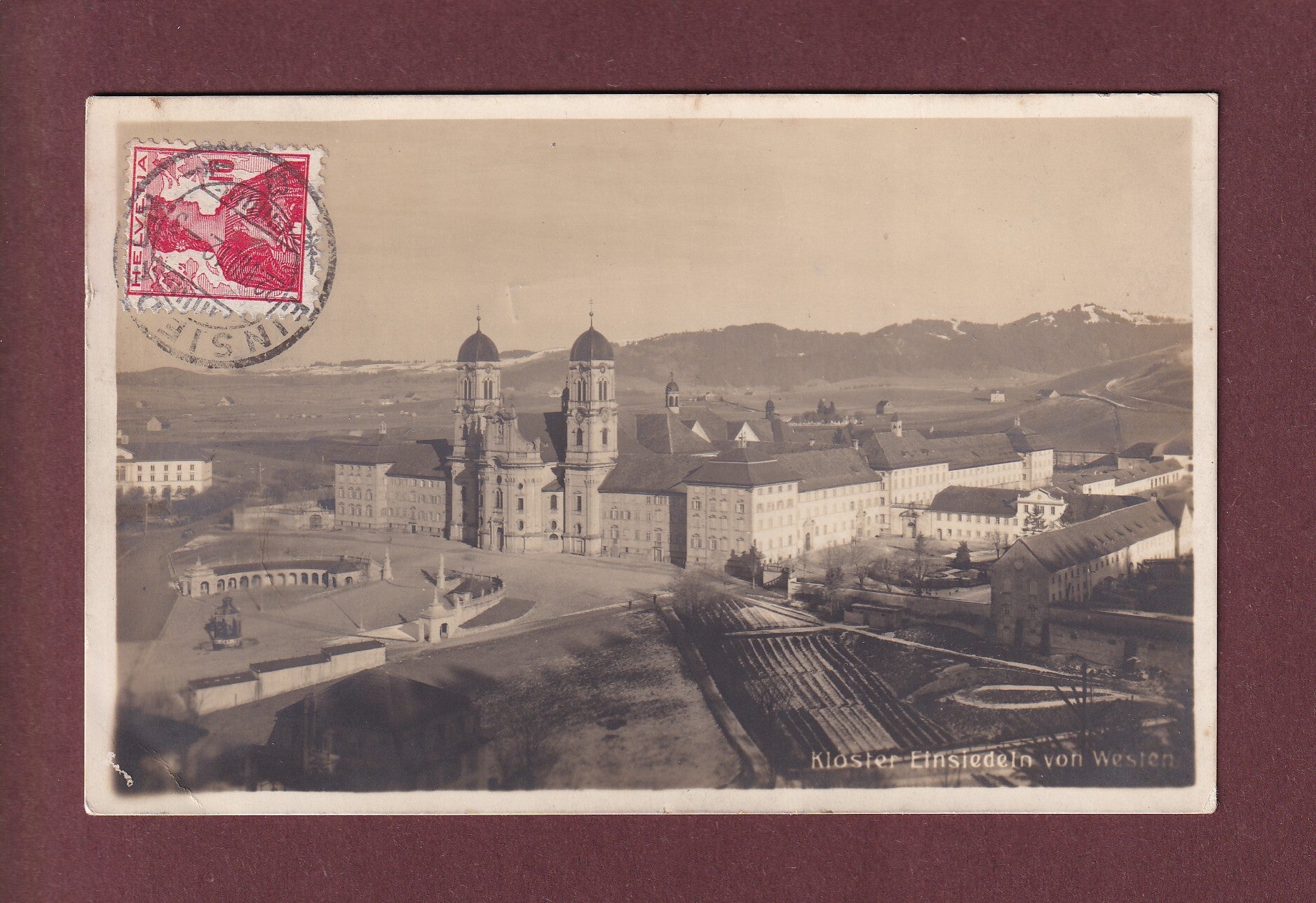 EINSIEDELN - Kloster - 1912