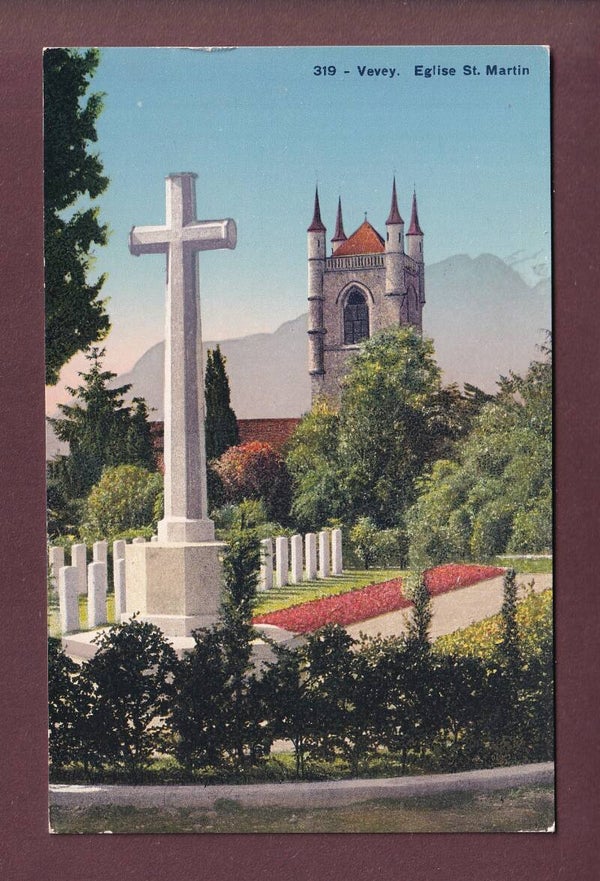 VEVEY - Eglise St. Martin - 1905