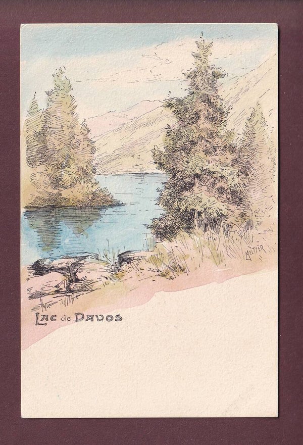 Lac de DAVOS - Vouga