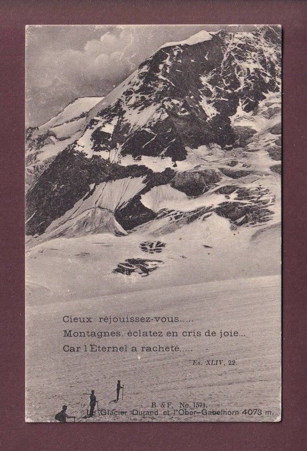 GLACIER DURAND et OBER-GABELHORN