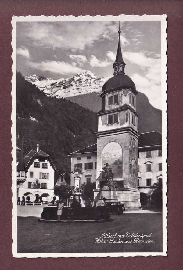 ALTDORF - Telldenkmal und Turm