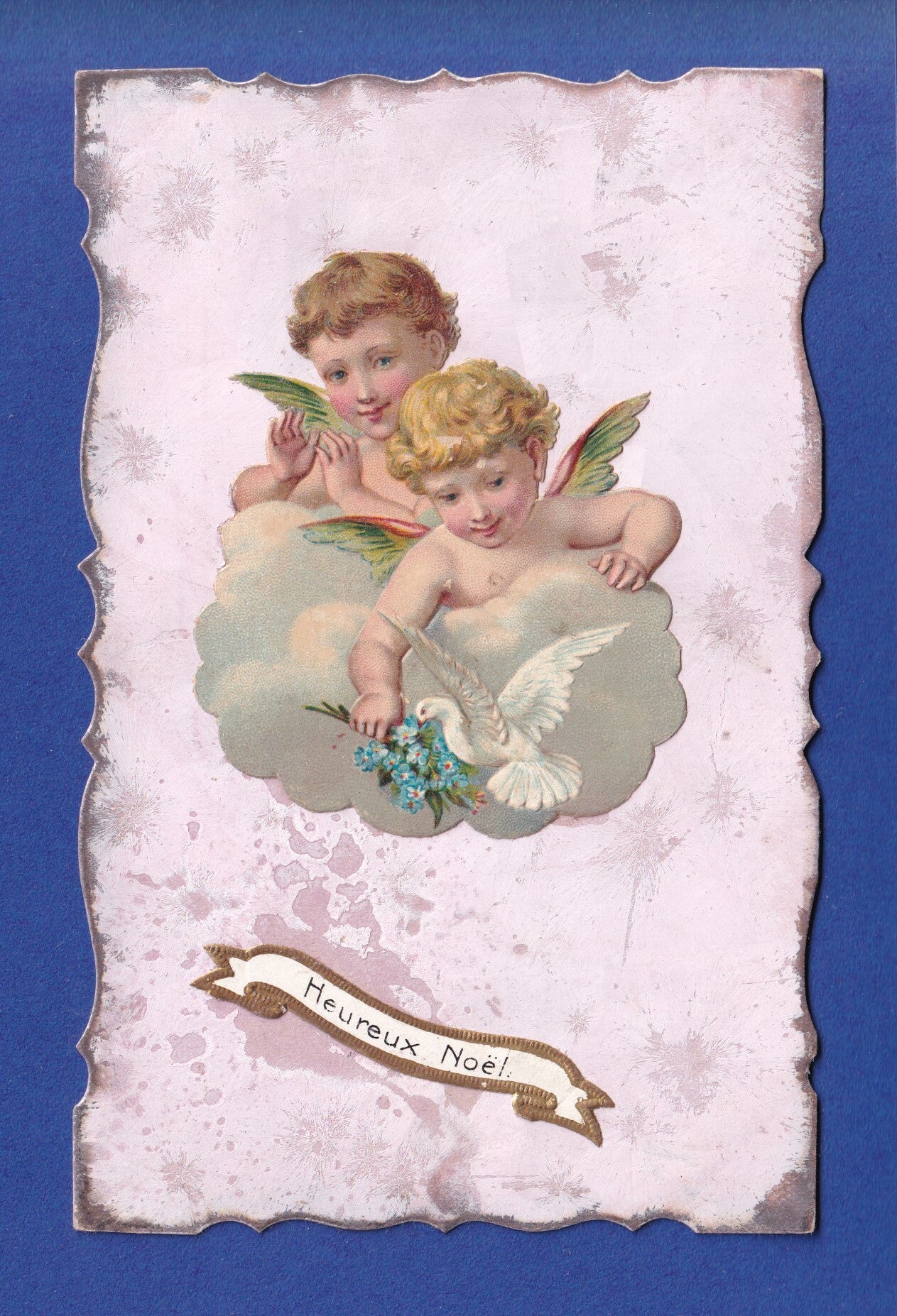 NOËL - Anges - Colombe - 1912