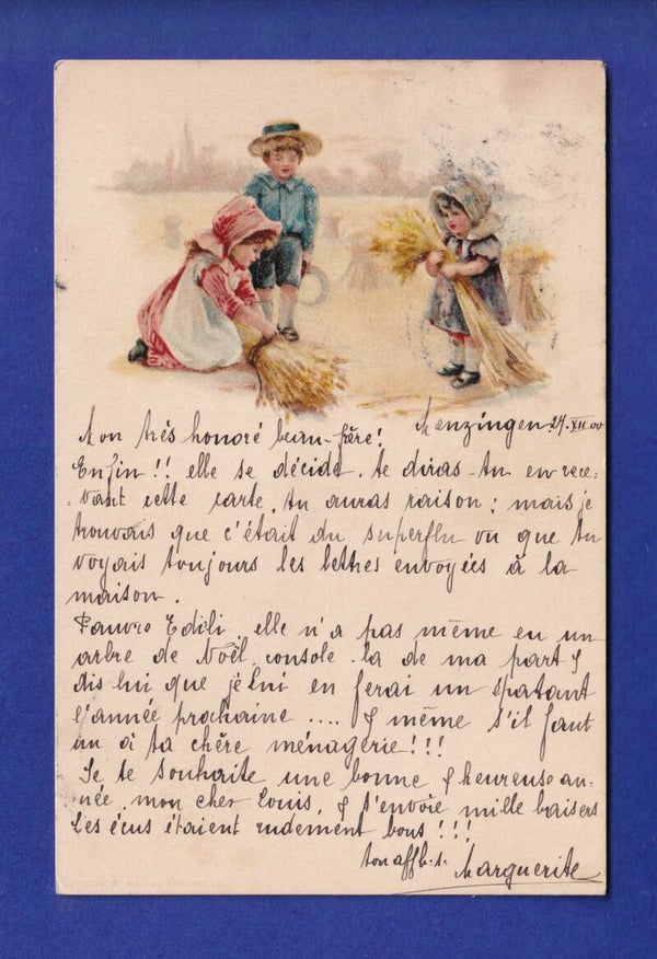 ENFANT - Travail aux champs