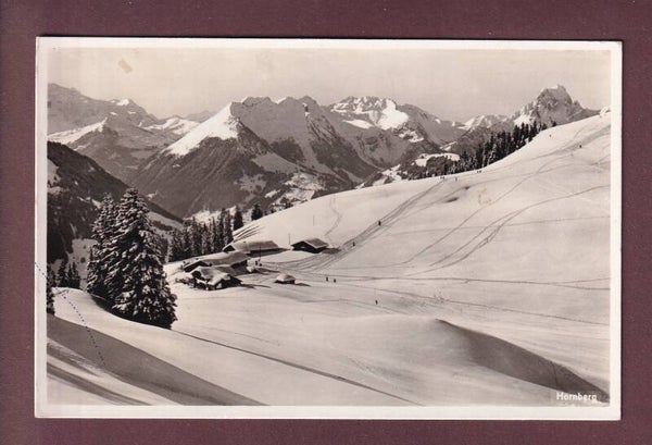 HORNBERG - 1944 Stempel Ski-Hütte