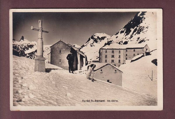 Au GRAND-SAINT-BERNARD - 1931