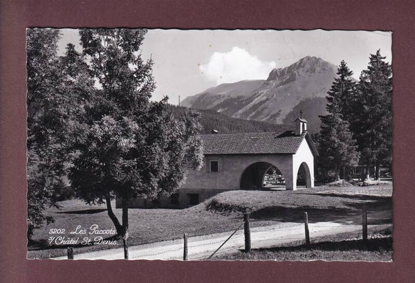 LES PACCOTS - Notre Dame des Neiges… sans neige - 1956