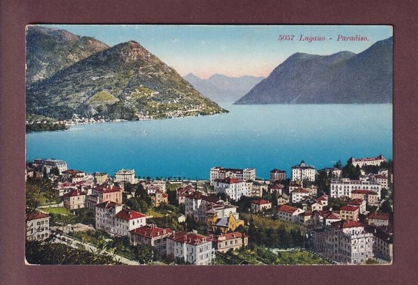 LUGANO-PARADISO - 1923