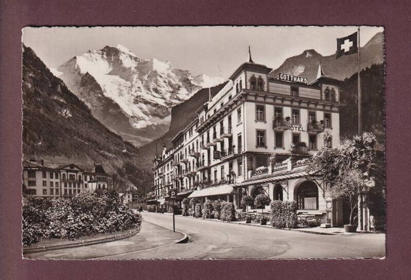 INTERLAKEN - Hotel St. Gotthard - 1947
