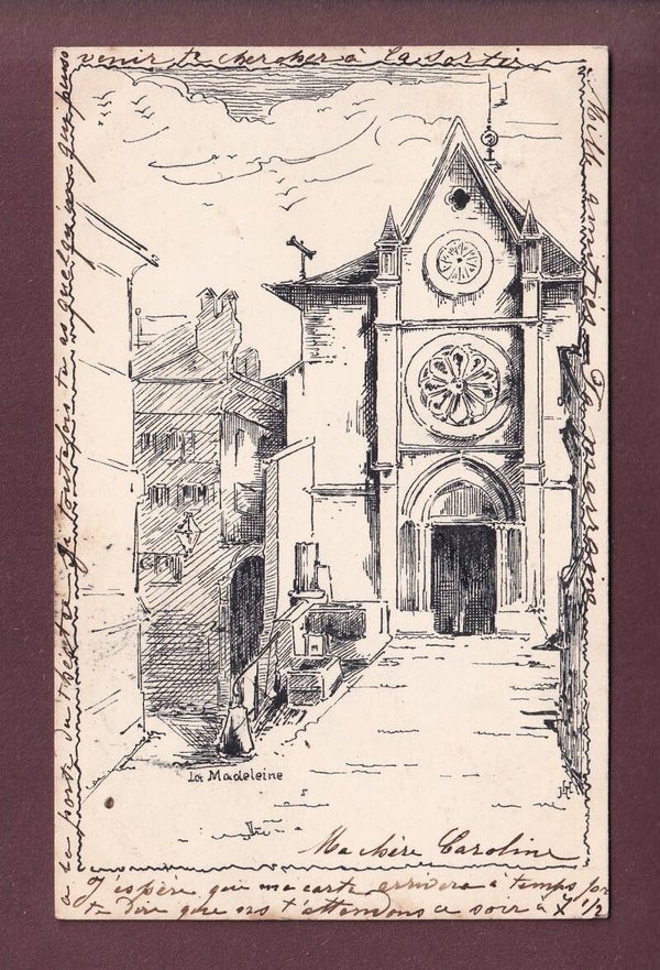 GENEVE - La Madeleine - 1901