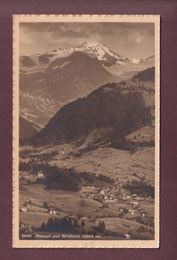 GSTAAD und Wildhorn - 1913