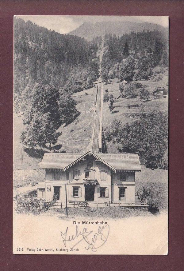 MÜRREN-BAHN - 1904