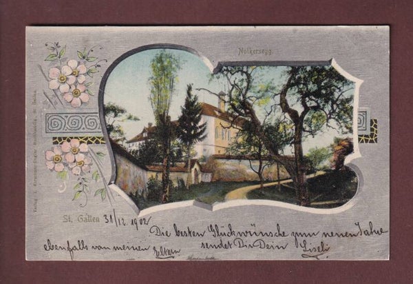 ST. GALLEN - Notkersegg - 1902