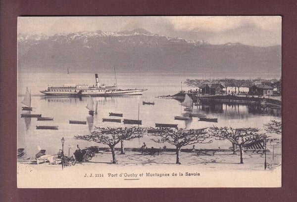 LAUSANNE - Le Port - Bateau CGN