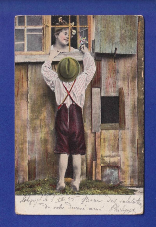 ENFANT - Un jolie petite cour - Feldpost