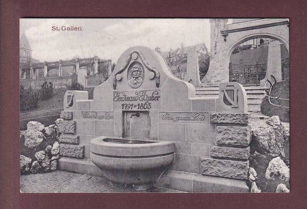 ST. GALLEN - Ferdinand Huber Brunnen