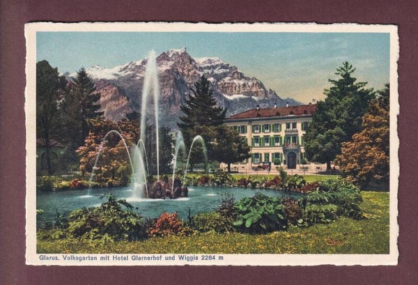 GLARUS - Volksgarten - Hotel Glarnerhof - Wiggis