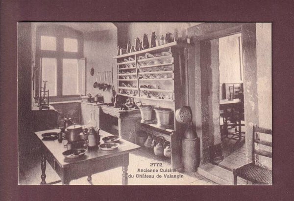 Château de VALANGIN - Ancienne cuisine