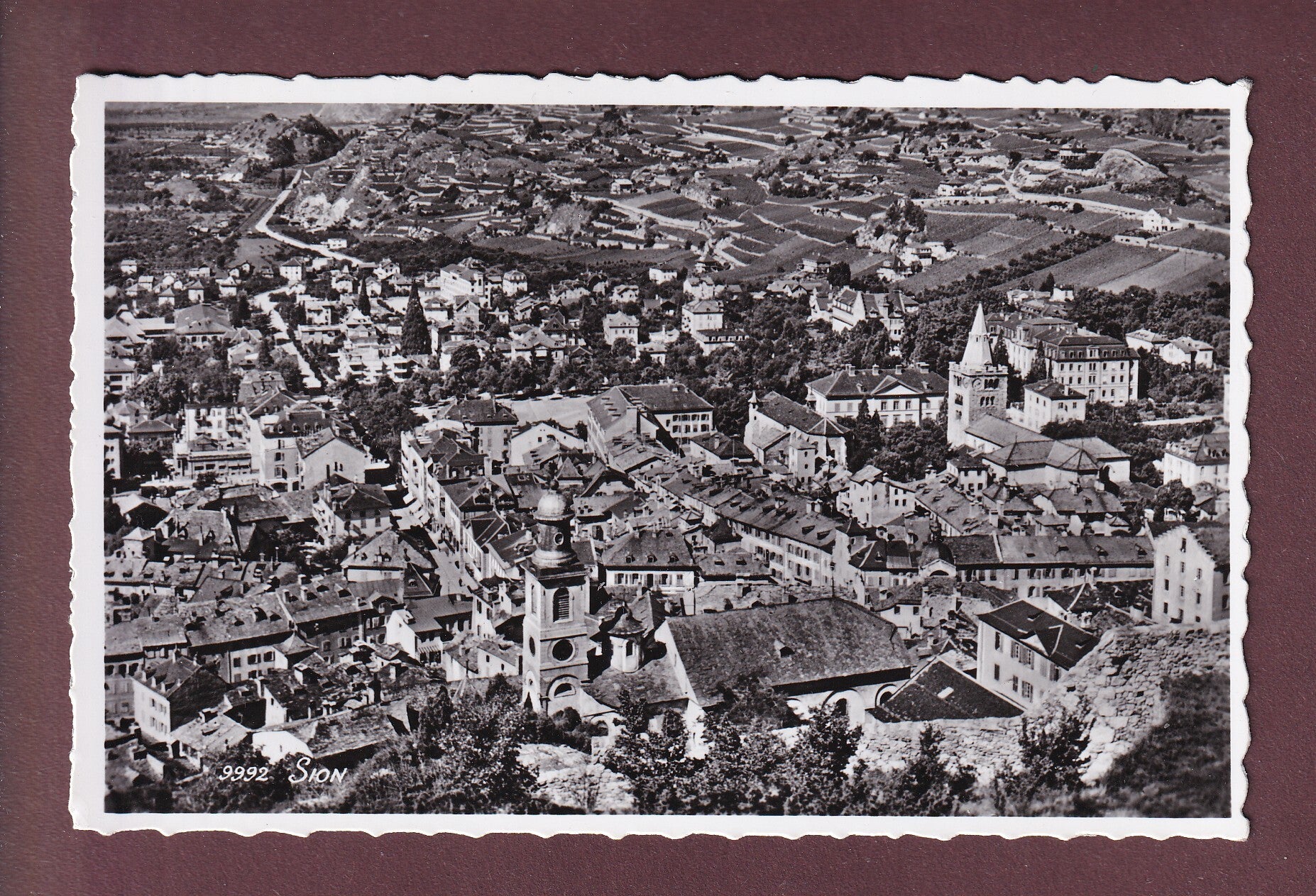 SION - Vue partielle