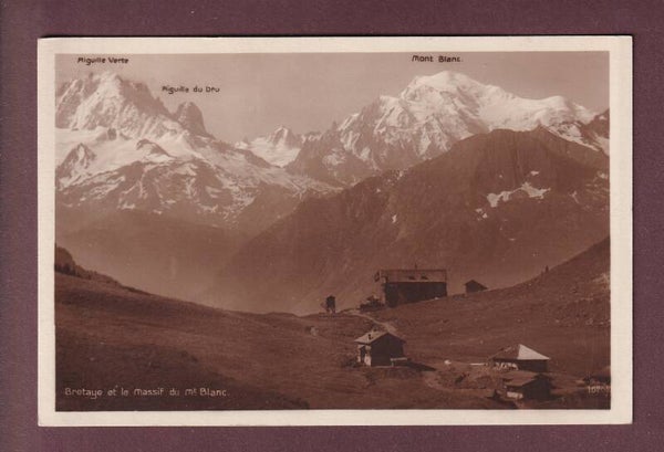 BRETAYE et le massif du Mont-Blanc
