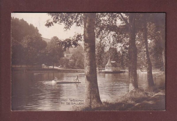 ST. GALLEN - Drei Weihern - 1914