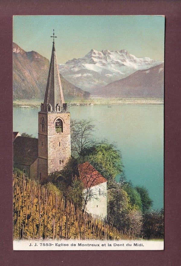 Eglise de MONTREUX - Dents du Midi
