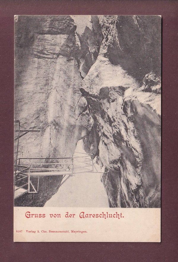 Gruss von der AARESCHLUCHT