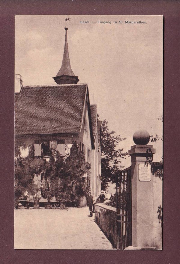 BASEL - Eingang zu St. Margarethen