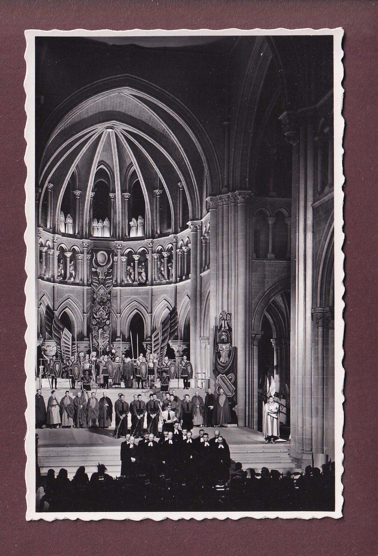 LAUSANNE - Cathédrale - Jeu biblique La Colonne de Feu