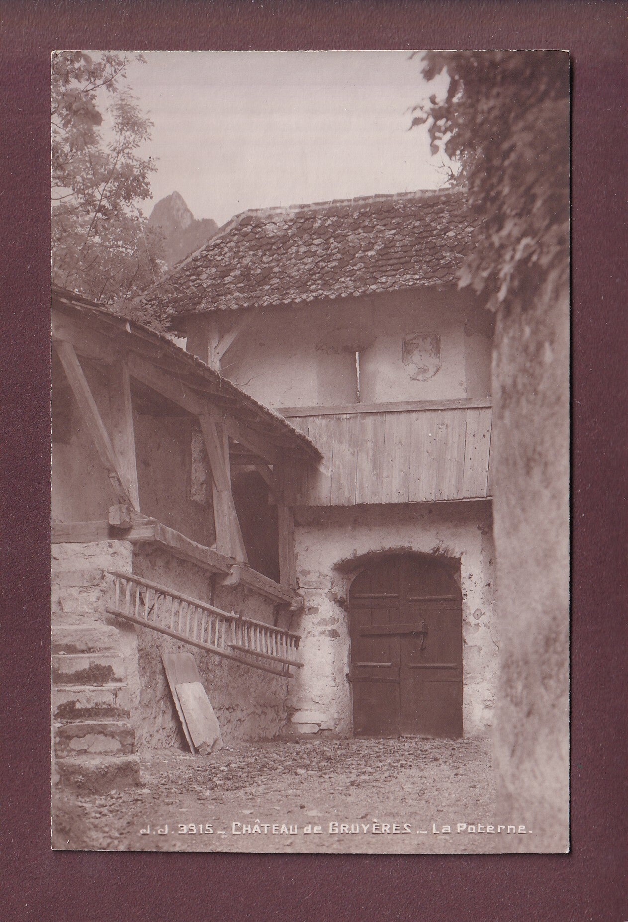 Château de GRUYERES - La Poterne