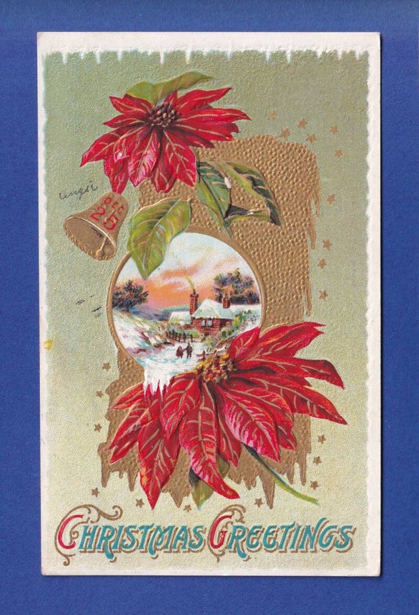CHRISTMAS - Flowers - 1911