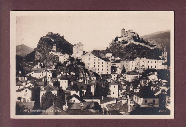 SION - Tourbillon et Valère - 1931
