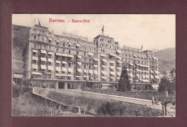 MONTREUX - Palace Hôtel - 1907