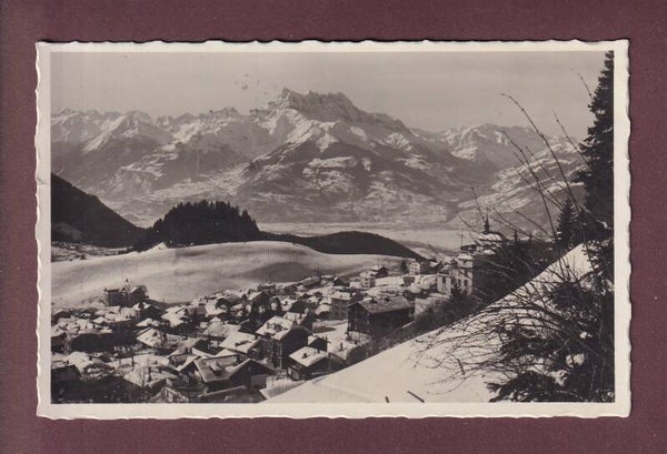 LEYSIN-VILLAGE - Dents du Midi - 1934