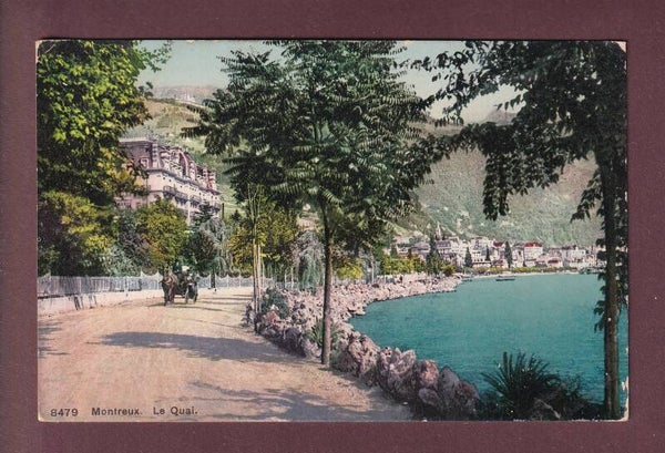 MONTREUX - Le Quai - 1909