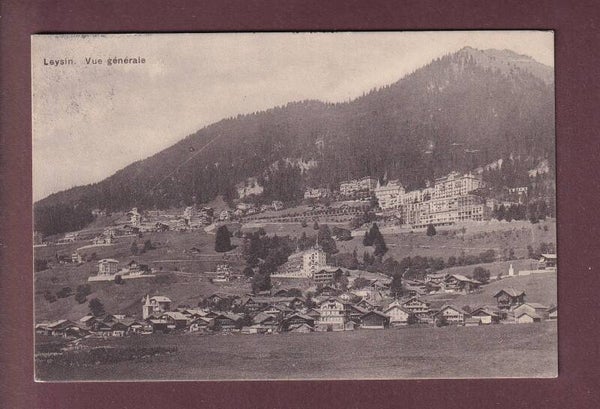 LEYSIN - Vue générale - 1912