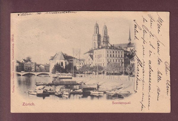 ZÜRICH - Sonnenquai - 1901