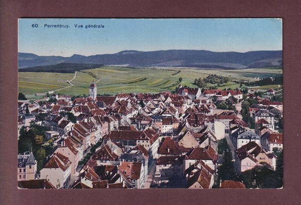 PORRENTRUY - Vue générale - 1924