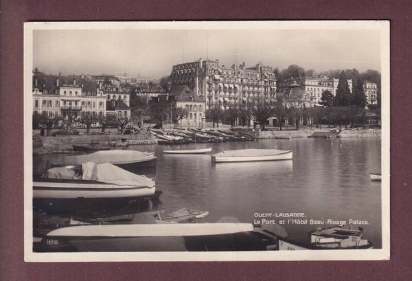 LAUSANNE - Ouchy - Beau-Rivage-Palace
