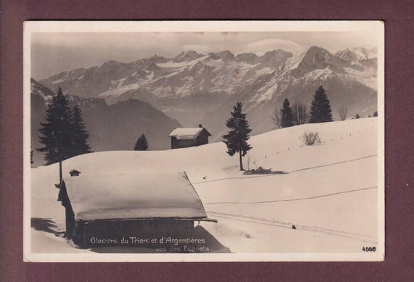 LES ECOVETS - Claciers du Trient et d'Argentières - 1935