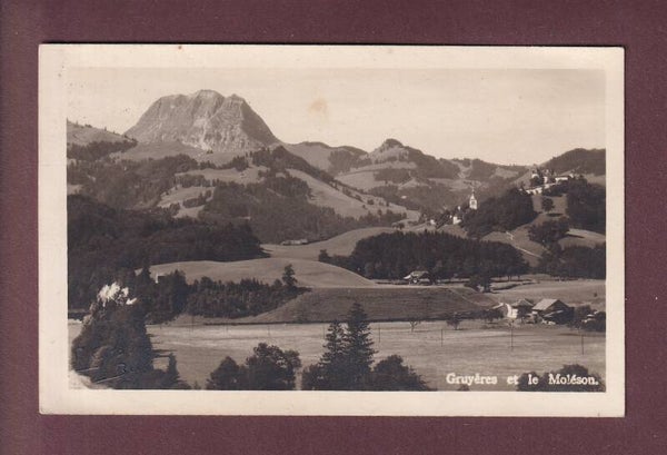 GRUYERES et le Moléson - 1931 Feldpost