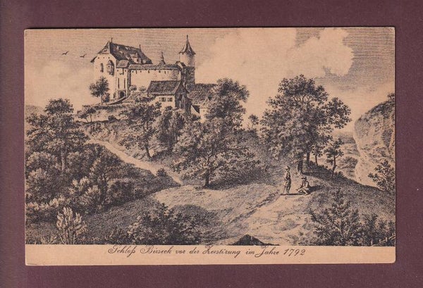 SCHLOSS BIRSECK im Jahre 1792