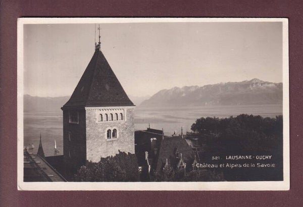 LAUSANNE - Tour du Château d'Ouchy - 1929
