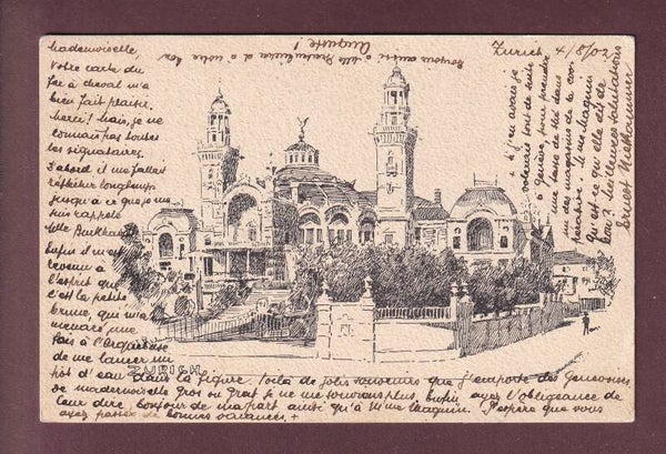 ZÜRICH - Tonhalle - 1902 Vouga