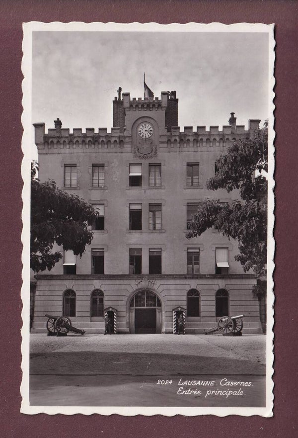 LAUSANNE - Casernes - Entrée principale - 1943 Feldpost